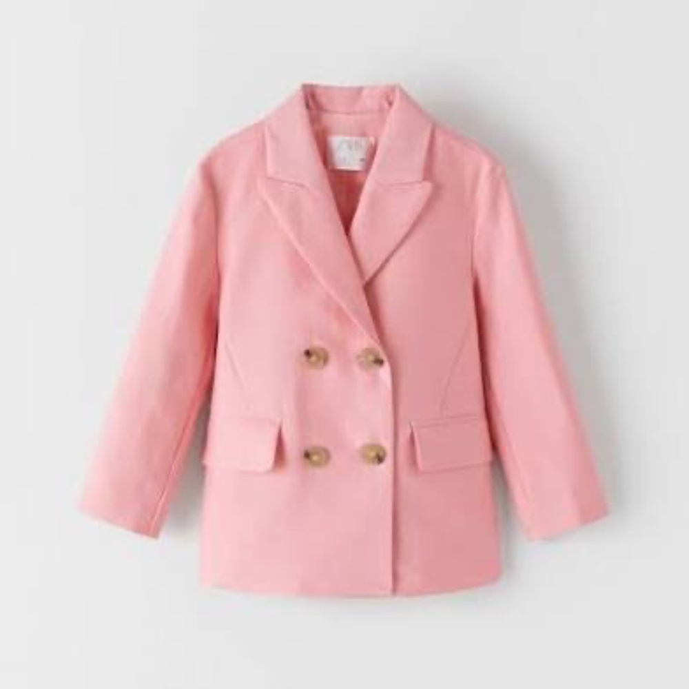Zara girls pink blazer, size 10